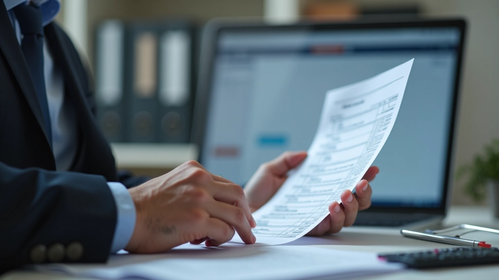 Déclaration fiscale avec mention de déduction de cotisations PER