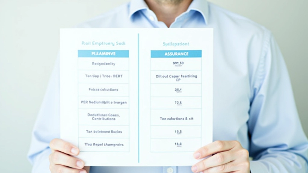Graphique de comparaison montrant les produits financiers côte à côte avec visualisation de données
